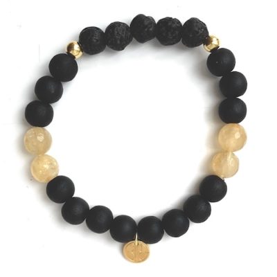 Diffuser Armband Lavastein