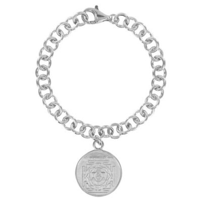 Antique-Münz-Glieder-Armband LAKSHMI & SRI YANTRA – Bild 4