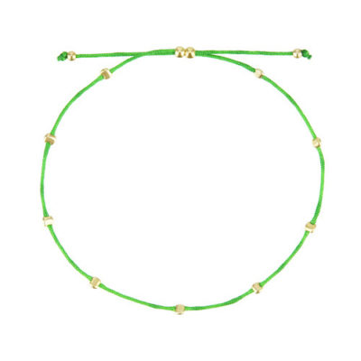 Freundschaftsbändchen STARDUST grasgrün