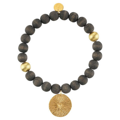 VINTAGE WOOD – ARMBAND RISING SUN grau