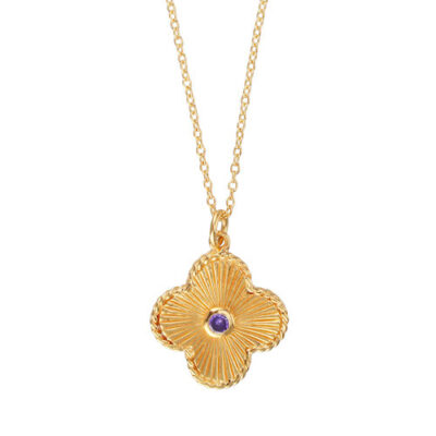 Kette CLOVER AMETHYST